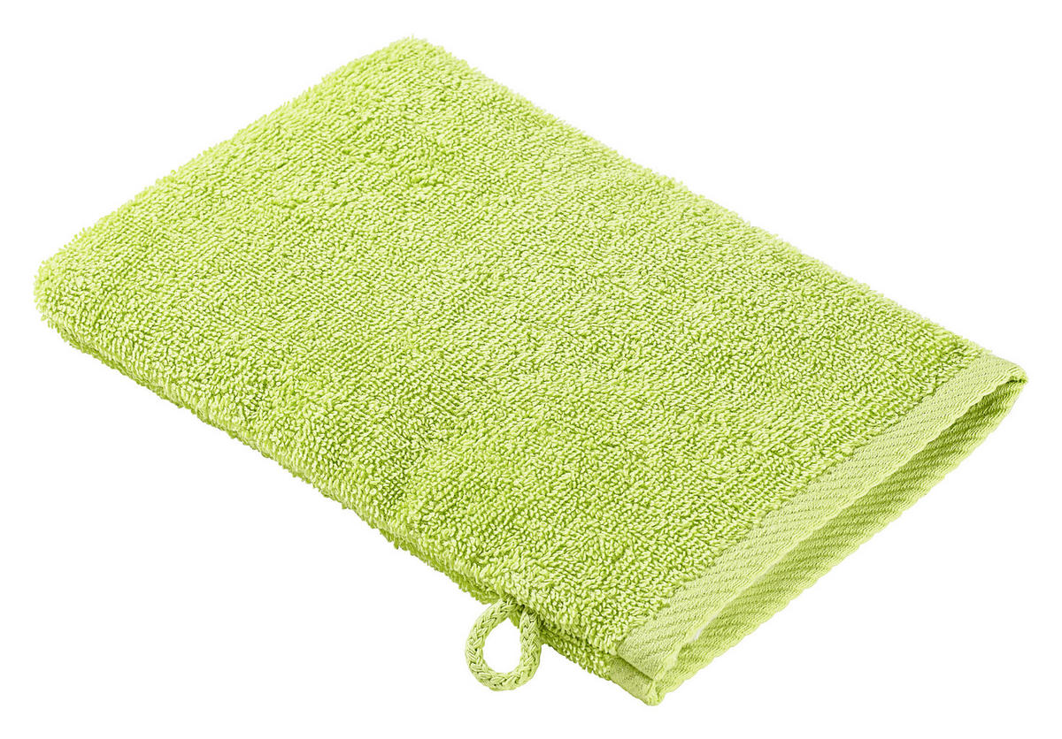 WASCHLAPPEN QUATTRO Grün  - Grün, Konventionell, Textil (16/22cm) - Esposa