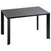 ESSTISCH in Metall, Holzwerkstoff 120/80/75 cm   - Schwarz/Grau, Design, Holzwerkstoff/Metall (120/80/75cm) - Novel