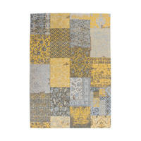 FLACHWEBETEPPICH 120/170 cm Symphony 160 Gold  - Goldfarben, Konventionell, Textil (120/170cm)