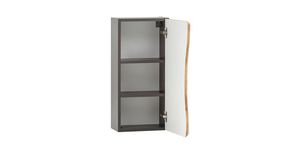 HÄNGESCHRANK 30/64/20 cm  - Eiche Wotan/Graphitfarben, Natur, Holzwerkstoff (30/64/20cm) - Xora