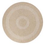 OUTDOORTEPPICH 120/120 cm Comilla Beige  - Beige, Basics, Textil (120/120cm) - Novel