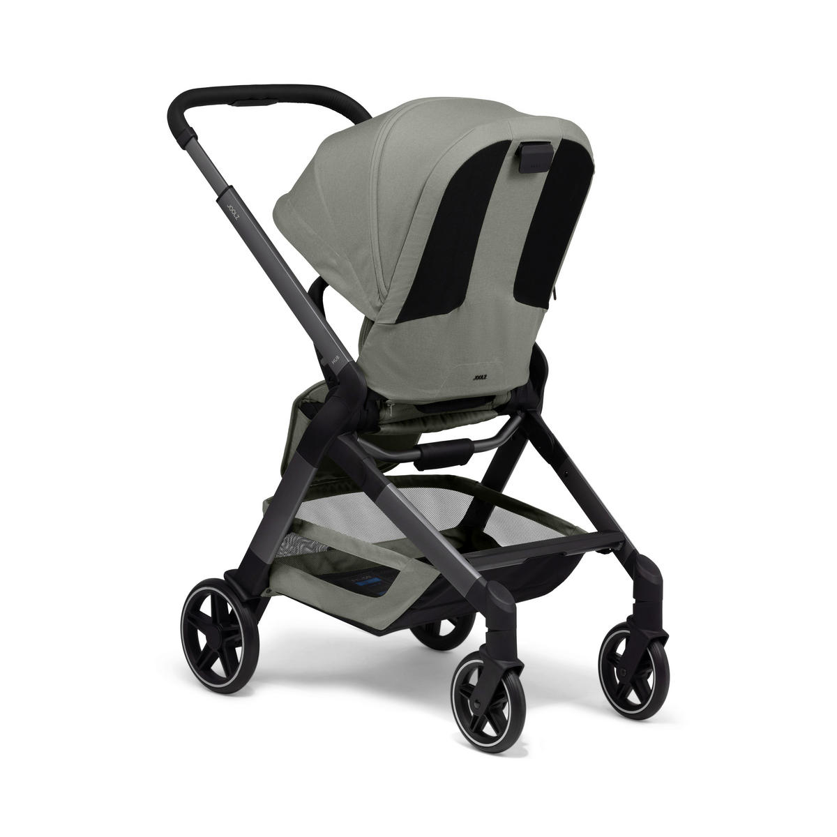 KINDERWAGEN Hub2  - Salbeigrün, Basics, Textil (102/52.5/93cm) - Joolz