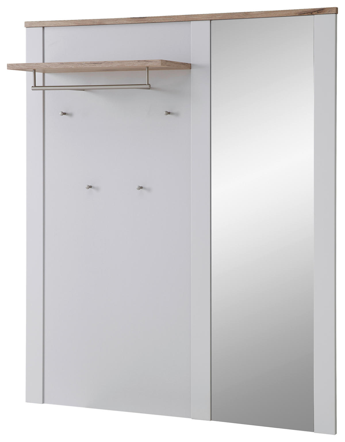 GARDEROBENPANEEL  in 130/154/30 cm  - Eichefarben/Braun, LIFESTYLE, Holzwerkstoff (130/154/30cm) - MID.YOU