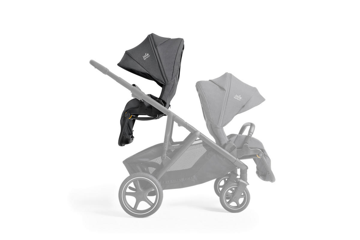 KINDERWAGENSET  Versiti 4in1  Ebony  - Blaugrau/Schwarz, Basics, Textil/Metall (64/109/114cm) - Joie