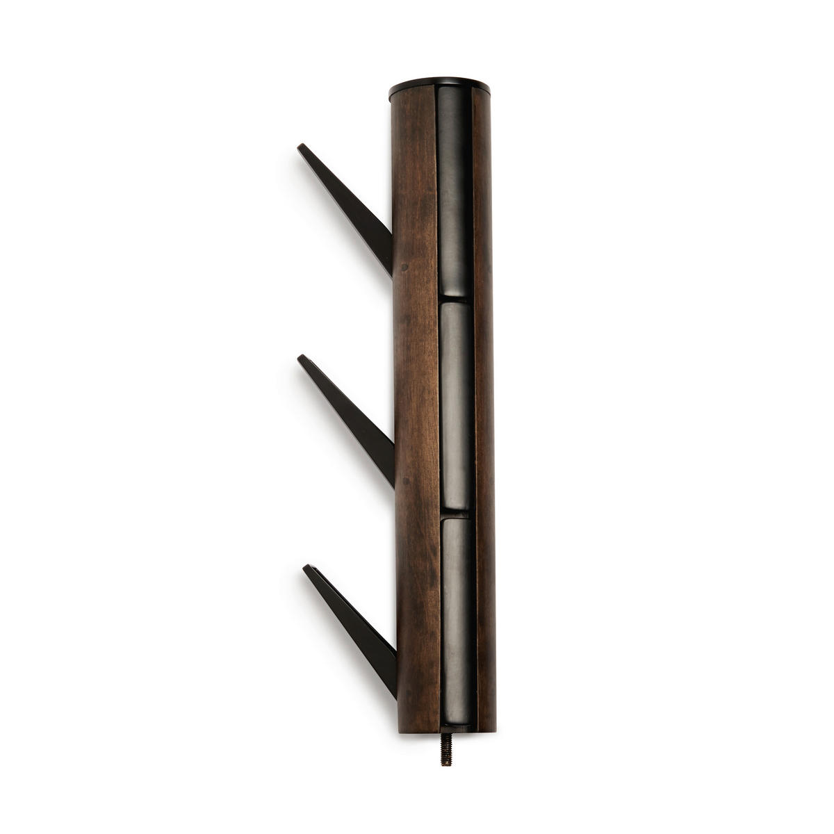 VJEŠALICA SAMOSTOJEĆA crna, boje oraha  drvo   - boje oraha/crna, Basics, drvo (40/168/40cm) - Umbra