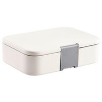 LUNCHBOX - Weiß, Basics, Naturmaterialien/Kunststoff (21,6/16,4/5,7cm) - Homeware Profession.