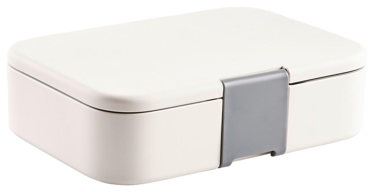 LUNCHBOX - Weiß, Basics, Naturmaterialien/Kunststoff (21,6/16,4/5,7cm) - Homeware Profession.