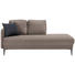 LIEGE in Textil Braun - Anthrazit/Schwarz, MODERN, Textil (190/85/88cm) - Carryhome LIEGE in Textil Braun - Anthrazit/Schwarz, MODERN, Textil (190/85/88cm) - Carryhome