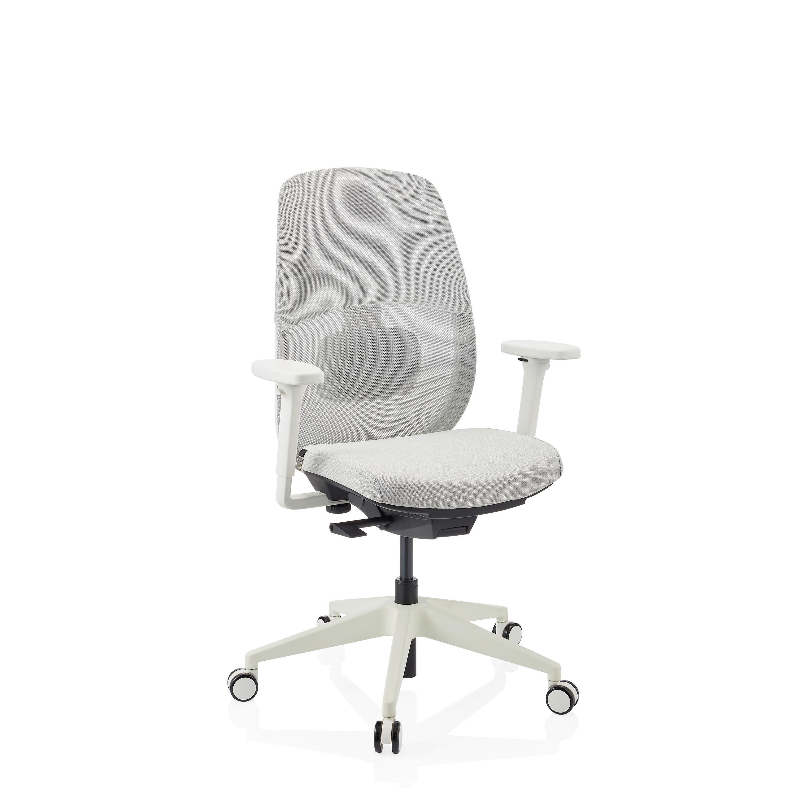 DREHSTUHL  in Flachgewebe Grau  - Grau, MODERN, Kunststoff/Textil (71/112/66cm) - MID.YOU
