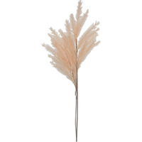 UMĚLÁ KVĚTINA pampová tráva 110 cm - pink/přírodní barvy, Basics, kov/plast (110cm) - Ambia Home