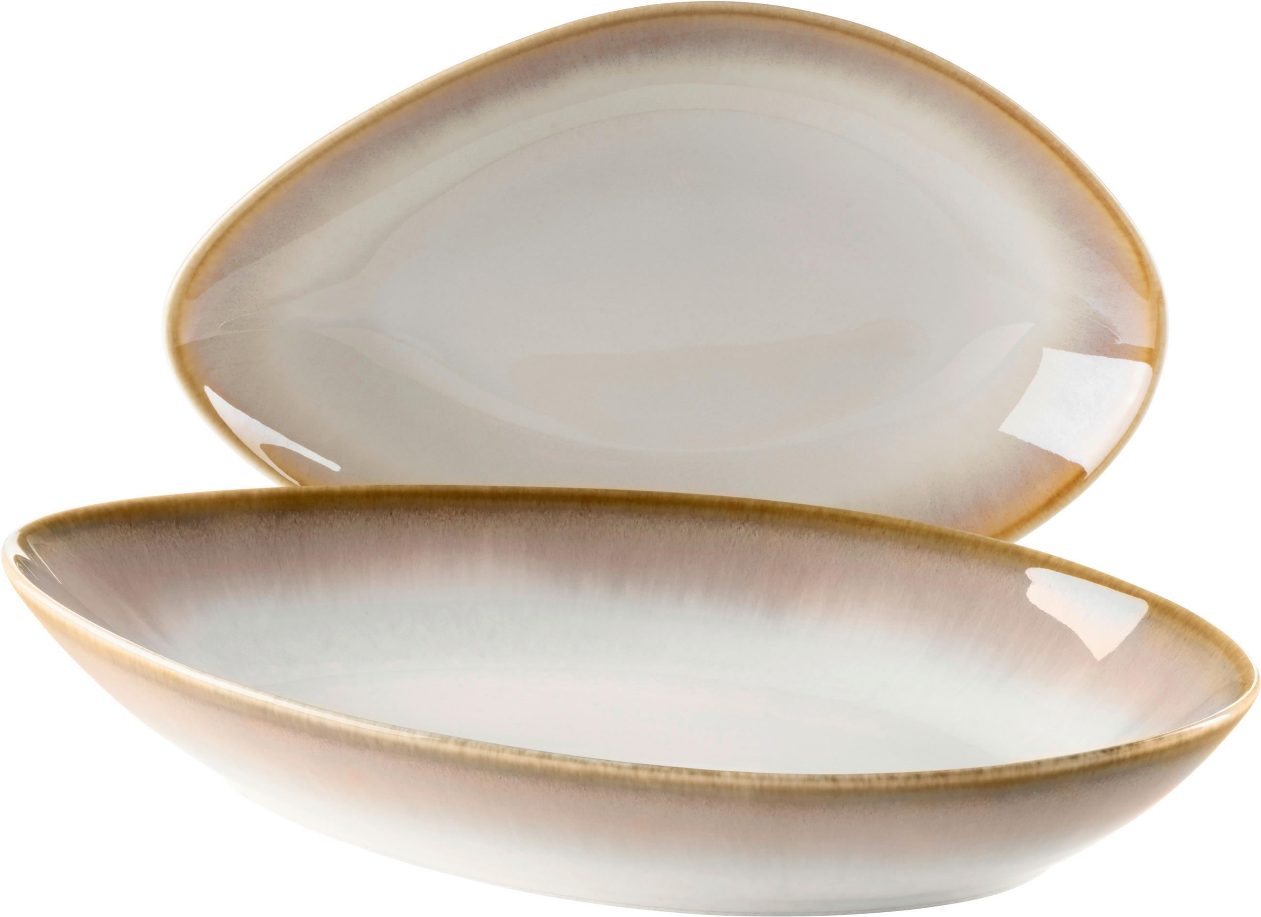 SKÅLSET 2 delar La Sinfonia   - vit/beige, Basics, keramik (35/9,7/24cm) - Mäser