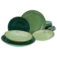 TAFELSERVICE 12-teilig  - Multicolor, Keramik (31,5/31,5/38cm) - Creatable