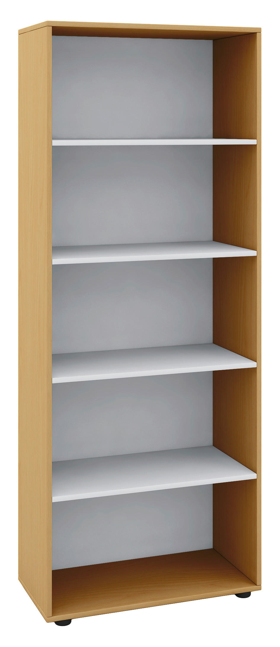 MEHRZWECKSCHRANK 70/178/37 cm  in Buchefarben  - Buchefarben/Schwarz, Design, Holzwerkstoff/Kunststoff (70/178/37cm) - MID.YOU
