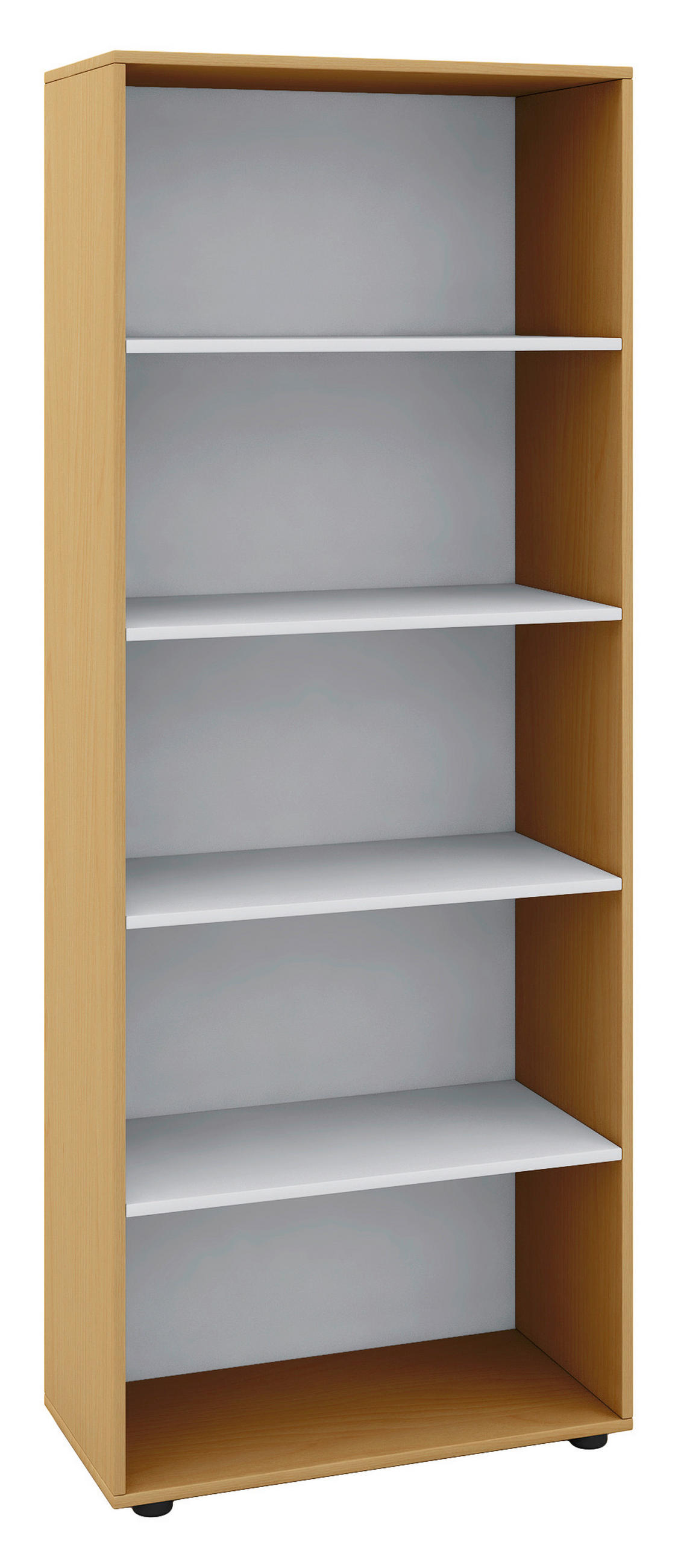 MEHRZWECKSCHRANK 70/178/37 cm  in Buchefarben  - Buchefarben/Schwarz, Design, Holzwerkstoff/Kunststoff (70/178/37cm) - MID.YOU