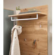 GARDEROBENPANEEL in 78/117/30 cm - Eiche Artisan, Design, Holzwerkstoff/Metall (78/117/30cm) - Xora