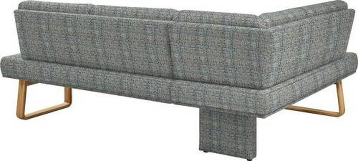 ECKBANK 174/265 cm  in Grau, Eichefarben  - Eichefarben/Grau, Design, Holz/Textil (174/265cm) - Dieter Knoll
