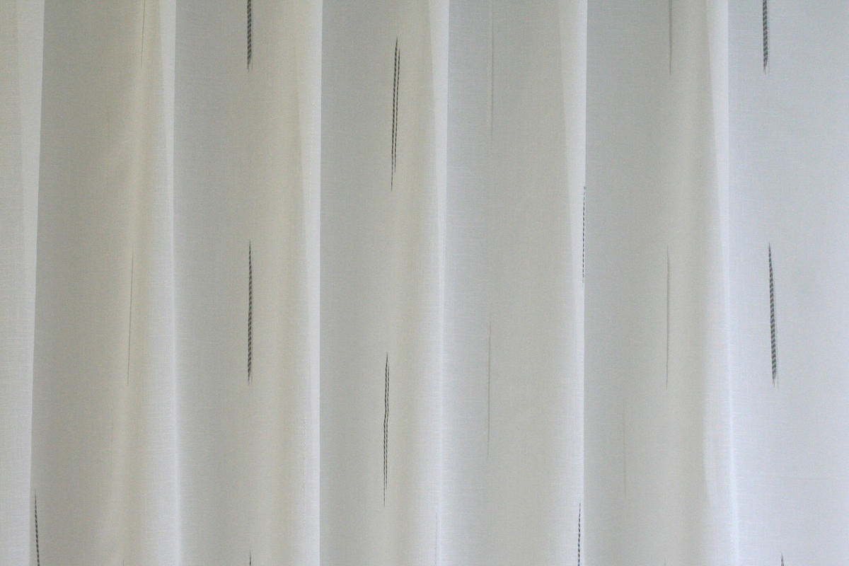 TKANINA ZA ZAVJESE krem, crna - crna/krem, Konvencionalno, tekstil (300cm)