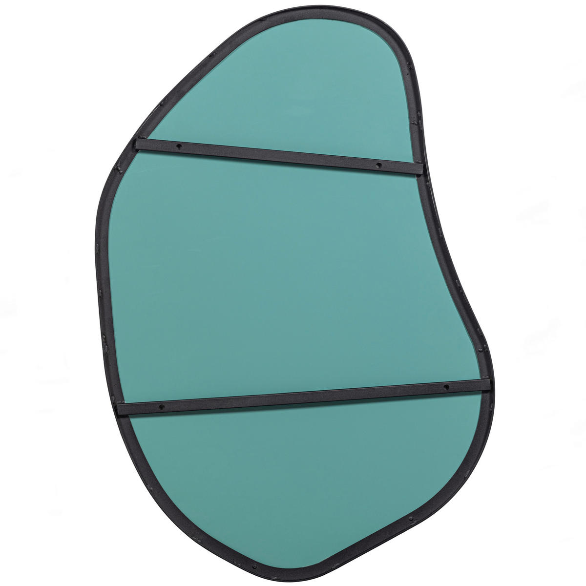 WANDSPIEGEL 70/100/4 cm    in rechteckig  - Schwarz, Basics, Glas/Metall (70/100/4cm) - Livetastic