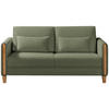 SCHLAFSOFA in Holz, Textil Grün, Buchefarben  - Buchefarben/Grün, Design, Holz/Textil (174/88/104cm) - Niels Andersson