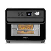 HEIßLUFTFRITTEUSE 22 L  - Schwarz, Design, Kunststoff (40,5/35/39cm) - CASO Design