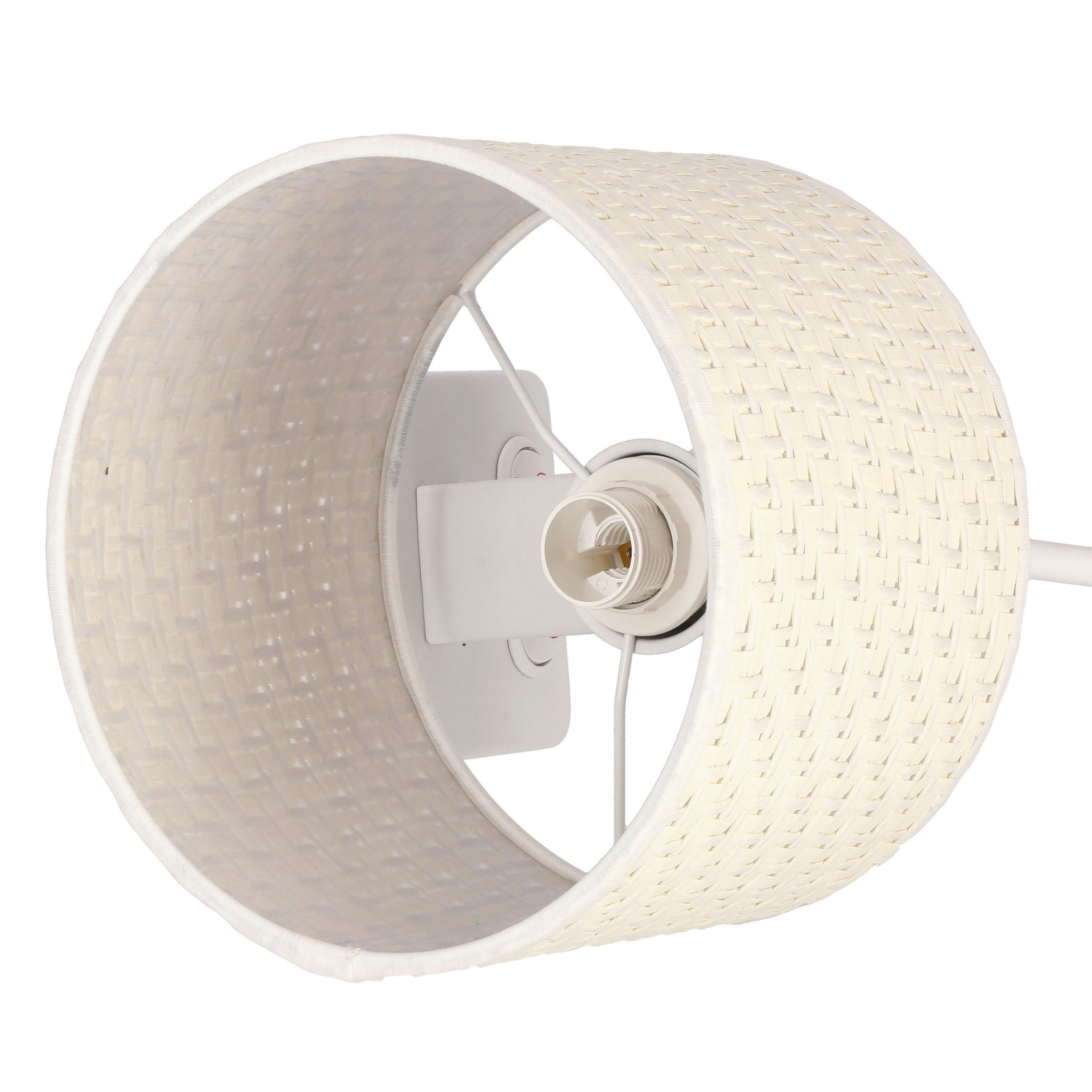 VÄGGLAMPA Polo 18/22/44 cm   - vit/cremefärgad, Basics, metall/plast (18/22/44cm)