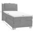 BOXSPRINGBETT 100/200 cm in Dunkelbraun - Dunkelbraun/Silberfarben, KONVENTIONELL, Kunststoff/Textil (100/200cm) - Esposa BOXSPRINGBETT 100/200 cm in Dunkelbraun - Dunkelbraun/Silberfarben, KONVENTIONELL, Kunststoff/Textil (100/200cm) - Esposa