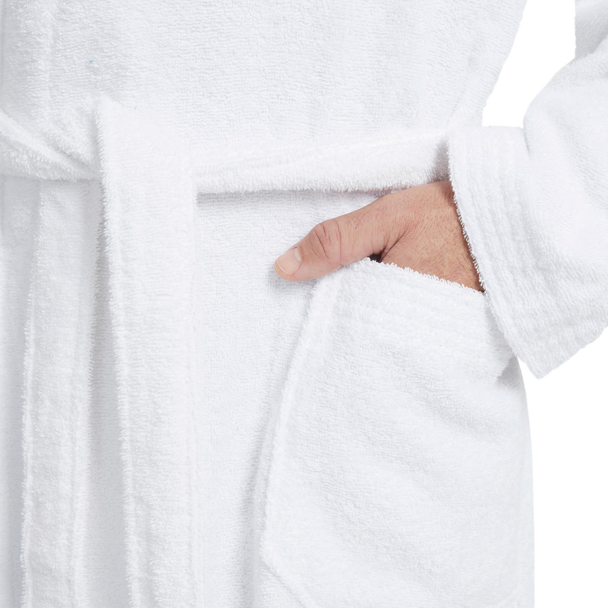 BADEMANTEL Superwuschel  - Weiß, Basics (Snull) - Moeve