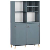 AKTENSCHRANK 100,1/174,2/41 cm  - Petrol, MODERN, Holzwerkstoff (100,1/174,2/41cm) - MID.YOU