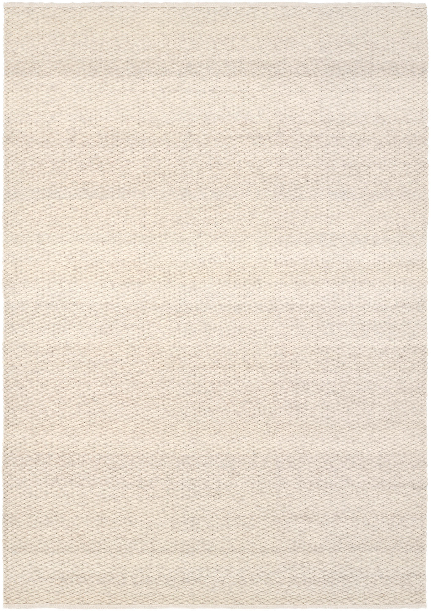 HANDWEBTEPPICH 240/340 cm Hellgrau rechteckig  - Hellgrau, Basics, Textil (240/340cm) - Linea Natura