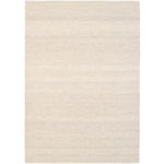 HANDWEBTEPPICH 80/150 cm Hellgrau rechteckig  - Hellgrau, Basics, Textil (80/150cm) - Linea Natura