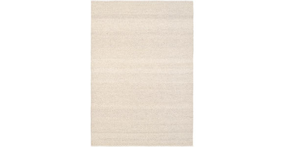HANDWEBTEPPICH 130/190 cm Hellgrau rechteckig  - Hellgrau, Basics, Textil (130/190cm) - Linea Natura