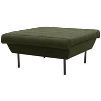 HOCKER Grün  - Schwarz/Grün, Design, Textil/Metall (90/45/105cm) - LOOKS by W.Joop