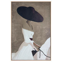 LEINWANDBILD Frauen Beigebraun  - Beigebraun, Design, Holzwerkstoff (78/118cm) - Reinders!