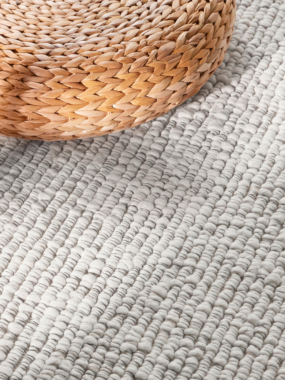 HANDWEBTEPPICH Wohnzimmer 160 cm Kollektion 1852 Wilma Creme, Multicolor rund  - Multicolor/Creme, Basics, Textil (160cm) - Villeroy & Boch