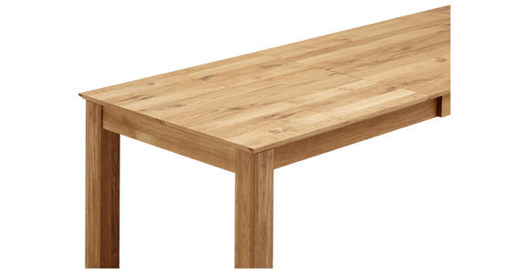 ESSTISCH Eichefarben rechteckig ausziehbar - Eichefarben, KONVENTIONELL, Holz (160-260/100/76cm) - Linea Natura