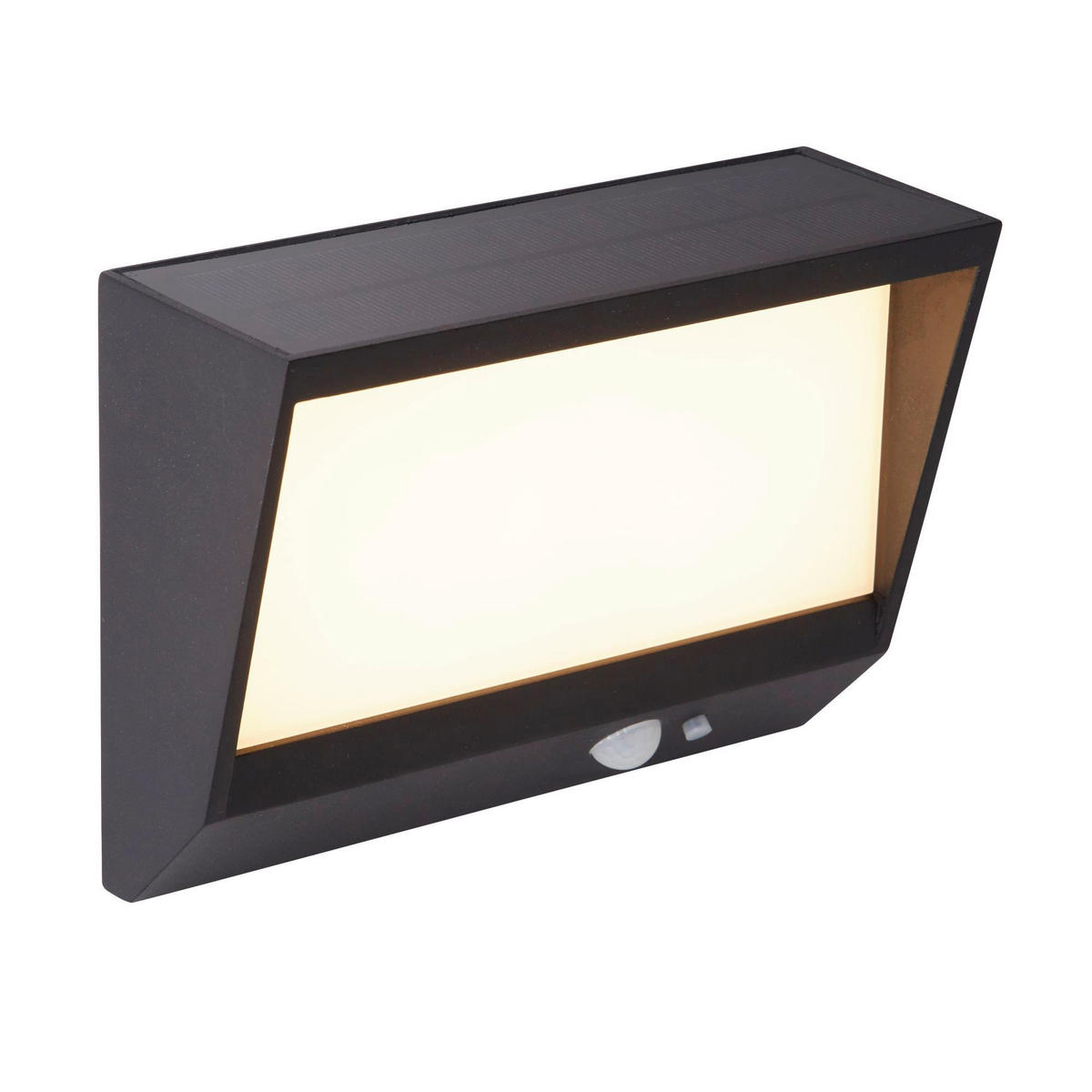 SOLCELLSLAMPA - vit/svart, Design, metall (18,8/14/14cm)