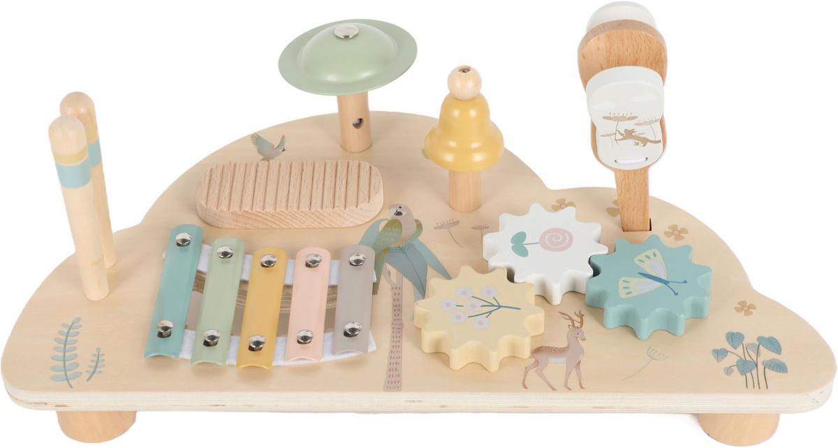 MUSIKSET - Multicolor, Trend, Holz/Holzwerkstoff (35/11,5/19cm) - My Baby Lou