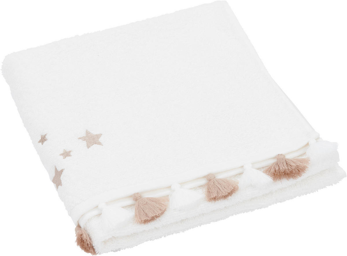 HANDTUCH Ecru  - Ecru, Basics, Textil (50/100cm) - Patinio