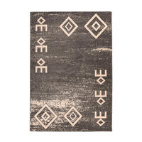 TEPPICH 160/230 cm Naila 100 Grau Grau  - Grau, KONVENTIONELL, Textil (160/230cm)