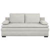 SCHLAFSOFA - Hellgrau/Schwarz, KONVENTIONELL, Kunststoff/Textil (195/93/83cm) - Carryhome