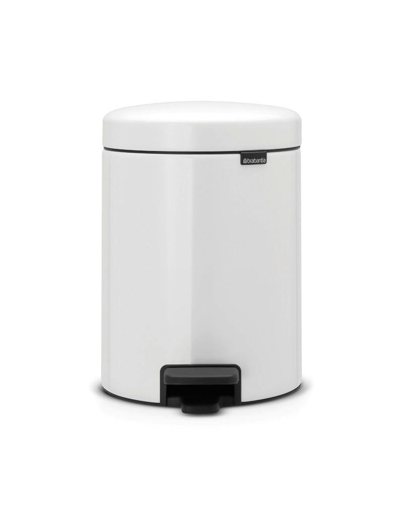 KOŠ ZA OTPAD 5 l - bijela, Basics, metal/plastika (20.5/29.1/27.2cm) - Brabantia
