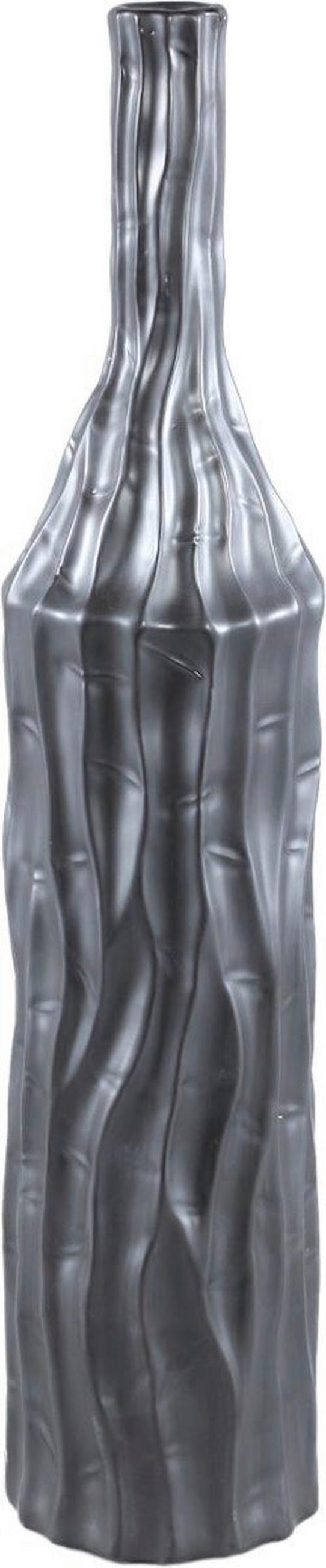 VAZA     keramika  - crna, Osnovno, keramika (13/13/61cm)