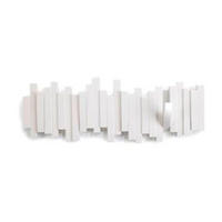 VJEŠALICA ZIDNA  bijela  plastika  - bijela, Basics, plastika (46/18/3cm) - Umbra