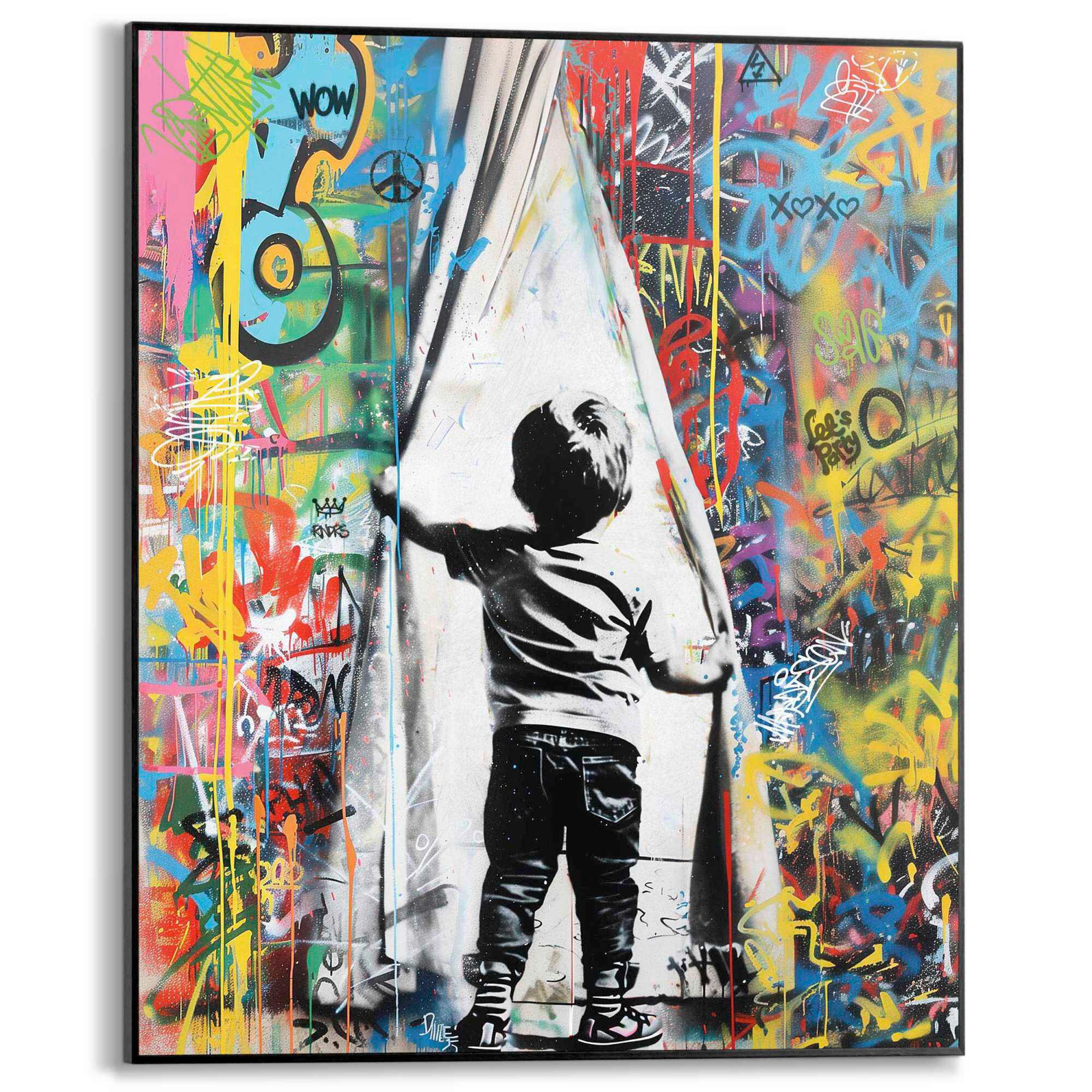 BILD 40/50 cm  - Multicolor, Trend, Holzwerkstoff (40/50cm) - Reinders!