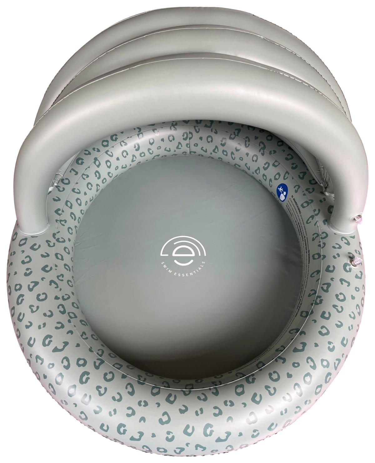 KINDERSCHWIMMBECKEN GREEN LEOPARD 100/77 cm  - Grün, Trend, Kunststoff (100/77cm)