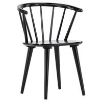 STUHL-SET 2 Stück abwischbar   Schwarz  - Schwarz, Design, Holz (55/75/53cm) - Livetastic