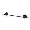 HANDTUCHSTANGE 55,5/6,5/7,2 cm  - Schwarz, Basics, Kunststoff/Metall (55,5/6,5/7,2cm) - Sadena