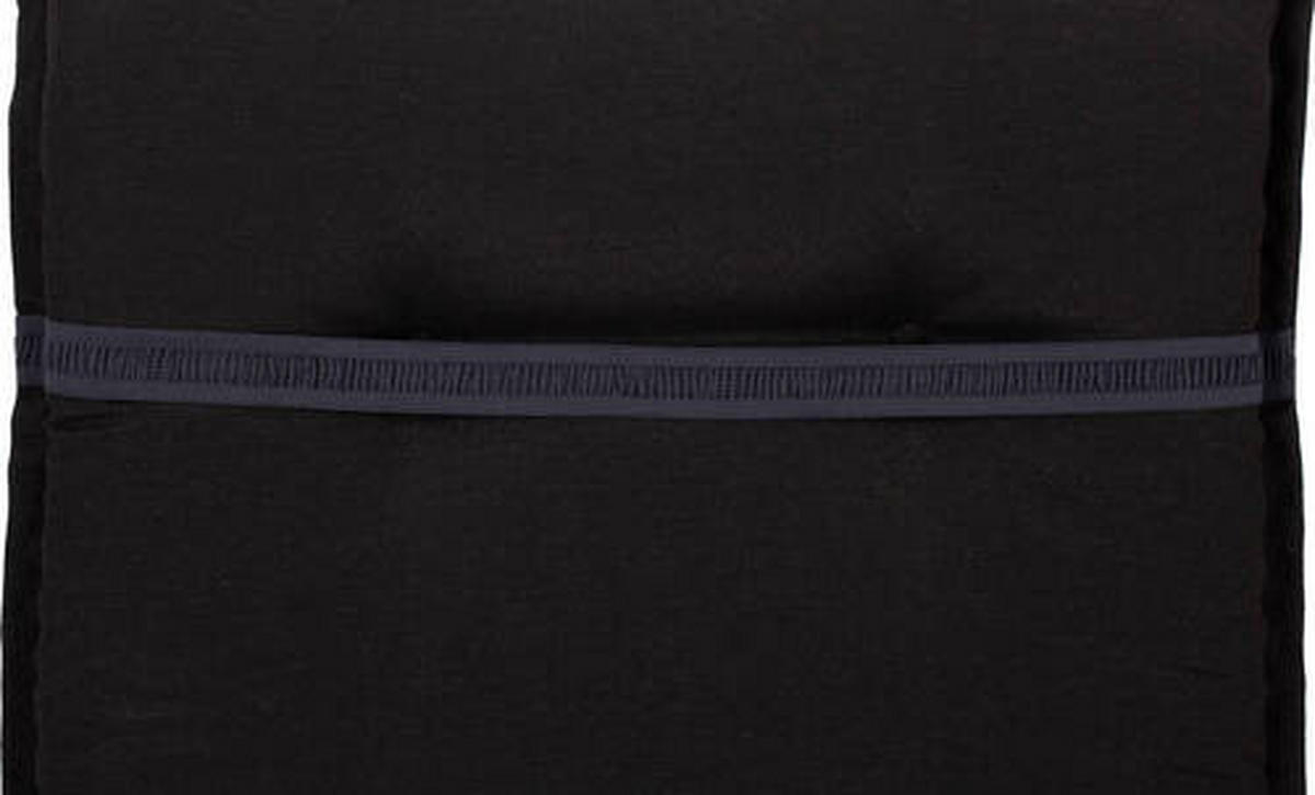 PODLOŽKA NA LEHÁTKO, 191/58/8 cm - antracitová, Basics, textil (191/58/8cm) - Gardenson