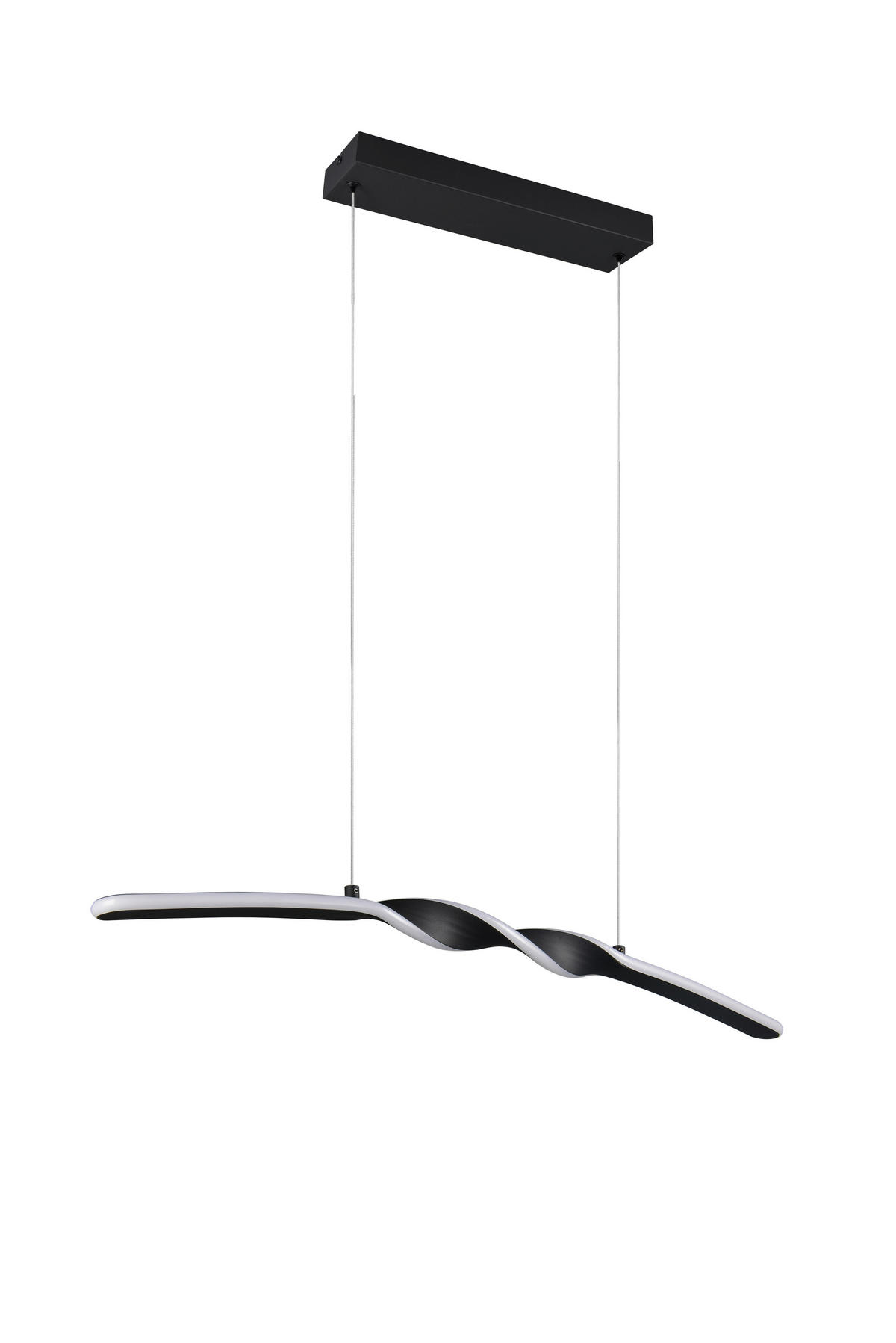 LED-HÄNGELEUCHTE 79/9/150 cm    - Weiss/Schwarz, Design, Kunststoff/Metall (79/9/150cm)