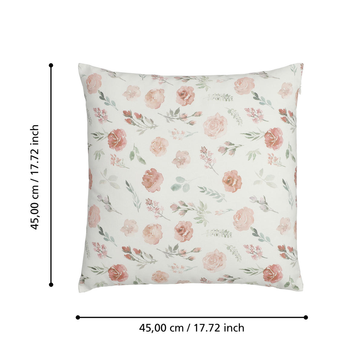 ZIERKISSEN  45/45 cm   - Multicolor, Basics, Textil (45/45cm) - Eglo